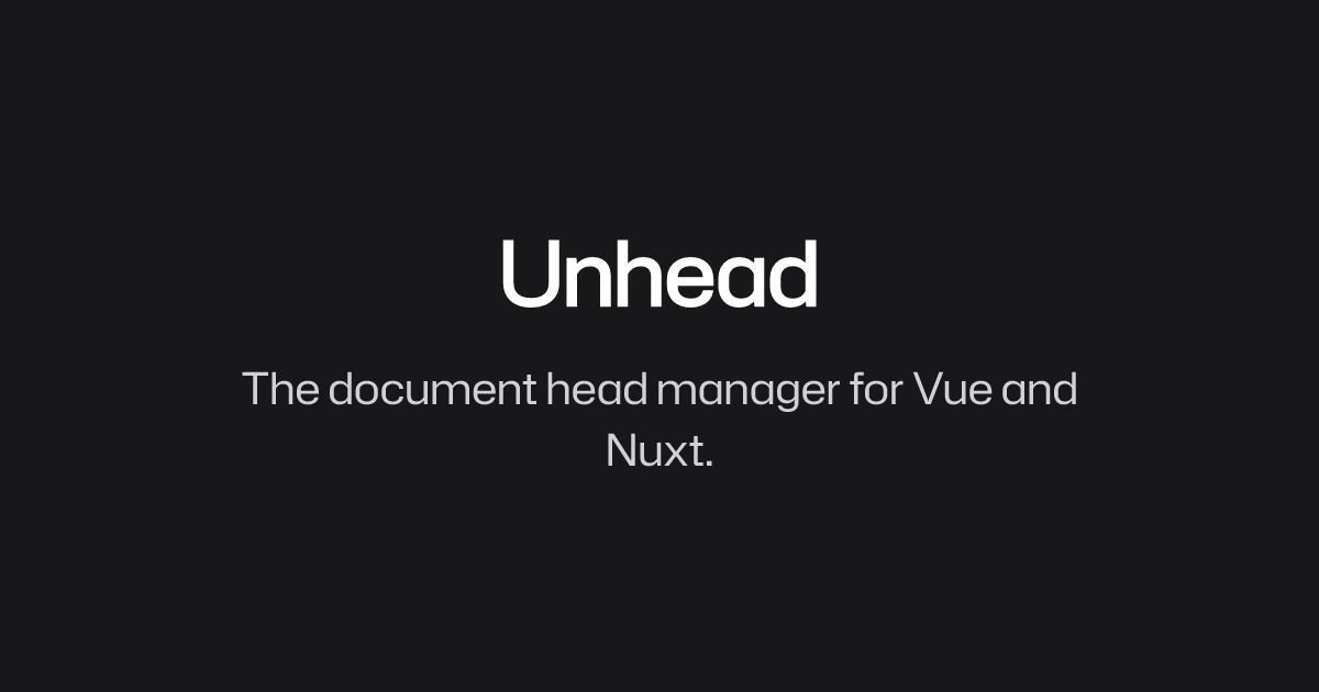 Unhead